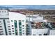 Rooftop lounge area with contemporary furniture and landscaping, offering a perfect space to entertain at 150 Las Vegas Blvd # 1711, Las Vegas, NV 89101