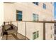 Comfortable balcony with chair and views of the surrounding cityscape at 150 Las Vegas Blvd # 1711, Las Vegas, NV 89101