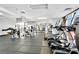 Bright gym features updated treadmills, weights, and equipment for a complete workout experience at 150 Las Vegas Blvd # 1711, Las Vegas, NV 89101