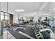 State-of-the-art gym featuring modern equipment, mirrored walls, and abundant natural light for invigorating workouts at 150 Las Vegas Blvd # 1711, Las Vegas, NV 89101