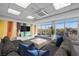 Comfortable lounge with floor-to-ceiling windows and views of the city at 150 Las Vegas Blvd # 1711, Las Vegas, NV 89101