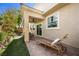 Covered patio area, great for outdoor relaxation and entertainment at 168 Springhouse St, Las Vegas, NV 89148