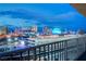 Balcony view highlighting the vibrant cityscape, promising an exciting urban lifestyle at 205 E Harmon Ave # 1010, Las Vegas, NV 89169