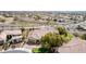 Scenic aerial view of a lovely home, desert landscaping, and quiet neighborhood at 2971 Fort Matanzas Ter, Henderson, NV 89052