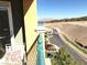 Balcony with chair and desert view at 30 Strada Di Villaggio # 439, Henderson, NV 89011