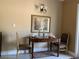 Dining area with table set for two at 30 Strada Di Villaggio # 439, Henderson, NV 89011