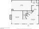 This floor plan shows a living room, kitchen, dining room, bathroom, laundry room, and garage at 3950 S Sandhill Rd # 132, Las Vegas, NV 89121