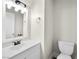 Clean, bright bathroom with vanity and toilet at 5330 E Charleston Blvd # 116, Las Vegas, NV 89142