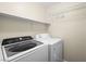 Convenient laundry room with modern Whirlpool washer and dryer at 5330 E Charleston Blvd # 116, Las Vegas, NV 89142