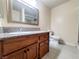 Bathroom features tile floors, granite countertops, and a modern toilet at 6250 W Flamingo Rd # 11, Las Vegas, NV 89103