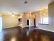 Bright and airy living room with hardwood floors and open access to kitchen at 6250 W Flamingo Rd # 11, Las Vegas, NV 89103