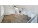 Open living area with fireplace, ceiling fan, and neutral color palette at 827 Happy Sparrow Ave, Henderson, NV 89052