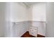 Spacious walk-in closet with built-in shelving and ample storage space at 8988 Dusseldorf Way, Las Vegas, NV 89147