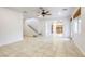Spacious living room with tile flooring and an open layout at 9160 Moose Country Pl, Las Vegas, NV 89178