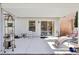 Covered patio with neutral color scheme, open space, and furniture, providing a relaxing outdoor living area at 1019 Amber Gate St, Henderson, NV 89002