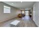 Living room featuring wood floors, recessed lighting, and comfortable seating at 221 Mountain Cedar Ct, North Las Vegas, NV 89031