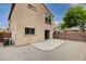 Expansive backyard with gravel landscaping, concrete patio, and potential for customization at 2431 Lilac Cove St, Las Vegas, NV 89135