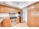 Functional kitchen with stainless steel appliances, ample storage, and granite countertops at 2916 W Oakey Blvd, Las Vegas, NV 89102