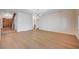 Bright, open living room featuring new floors, fresh paint, and modern lighting at 2916 W Oakey Blvd, Las Vegas, NV 89102