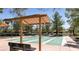 Shuffleboard courts with shaded seating and recreational area at 3117 Brightridge Dr, Las Vegas, NV 89134