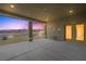 Covered patio featuring beautiful sunset views and easy access to home at 3600 E Bridger St, Pahrump, NV 89061