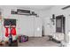 Bedroom featuring workout space and closet with sliding doors at 3632 Julia Waldene Ct, Las Vegas, NV 89129