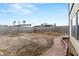 Backyard view with block wall at 4155 Comb Cir, Las Vegas, NV 89104