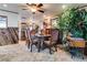 Formal dining room with tile floors and elegant furniture at 4300 Thom Blvd, Las Vegas, NV 89130