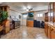 Open concept living room with tile floors and classic decor at 4300 Thom Blvd, Las Vegas, NV 89130