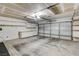 Garage with cabinets, overhead lighting and ample storage space at 4431 Palm Mesa Dr, Las Vegas, NV 89120