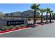Edgebrook community sign displayed among manicured landscaping and palm trees at 4588 Swimming Minnow Ave, Las Vegas, NV 89141