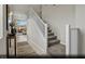 Bright entryway featuring an staircase and adjacent living room at 5180 Hisopo St # Lot 24, Las Vegas, NV 89122
