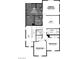 Second floor floor plan featuring bedrooms, bathrooms, laundry room, and loft area at 5180 Hisopo St # Lot 24, Las Vegas, NV 89122