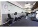 Well-equipped community fitness center with modern cardio machines at 5206 Mandalay Springs Dr # 204, Las Vegas, NV 89120