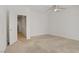 Bedroom with an open doorway to an adjoining room at 5240 Adorato Dr, North Las Vegas, NV 89031