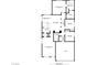 Detailed floor plan showcasing a spacious 1600 sq ft layout with bedrooms, bathrooms, kitchen, living area, and garage at 5240 Adorato Dr, North Las Vegas, NV 89031