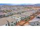 Capture the scale of this neighborhood with an aerial shot of the many homes and mountain views at 5748 Avondale Rise Way, Las Vegas, NV 89141