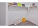 Carpeted walk-in closet featuring ample shelf storage at 5748 Avondale Rise Way, Las Vegas, NV 89141
