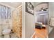 Bathroom with a toilet and a view into another bedroom at 7904 Mountain Point Ave, Las Vegas, NV 89131