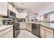 Well-equipped kitchen with granite countertops and stainless steel appliances at 7904 Mountain Point Ave, Las Vegas, NV 89131