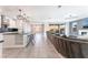 Open-concept kitchen and living area, perfect for entertaining and everyday living at 8648 Cloverbelle St, Las Vegas, NV 89166