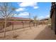 Fenced backyard with low-maintenance landscaping, offering privacy and space for outdoor activities at 906 Majestic Vw, Mesquite, NV 89034