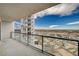 Spacious balcony with a clear glass railing and city views at 200 W Sahara Ave # 3009, Las Vegas, NV 89102