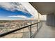 Incredible views from the outdoor balcony overlooking the city skyline at 200 W Sahara Ave # 3009, Las Vegas, NV 89102