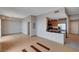 Bright and airy living room featuring hardwood floors and an open-concept layout and access to the kitchen at 200 W Sahara Ave # 3009, Las Vegas, NV 89102