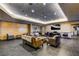 Cozy lounge area with comfortable seating, modern decor and a large TV at 200 W Sahara Ave # 3009, Las Vegas, NV 89102