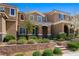 Charming two-story home with landscaped yard and brick accents at 2816 Turnstone Ridge St, Henderson, NV 89044