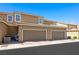 Exterior elevation of a multi Gathering home with garages at 2816 Turnstone Ridge St, Henderson, NV 89044