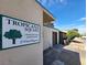 Tropicana Square Homeowners Association sign showcasing community details and the neighborhood's welcoming atmosphere at 317 E Van Wagenen St, Henderson, NV 89015
