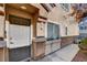 Charming townhome entrance, showcasing neutral tones and a welcoming front door at 3313 Jamaica Princess Pl # 3, North Las Vegas, NV 89084